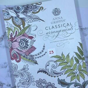 Anna Griffin Classical Arrangements Victorian Coloring Pages (item 23)